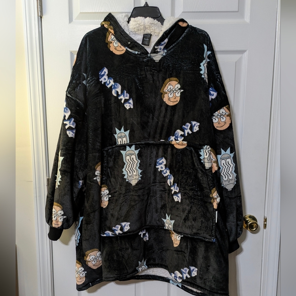 Rick And Morty X The Oodie Hoodie Limited Edition Oversized